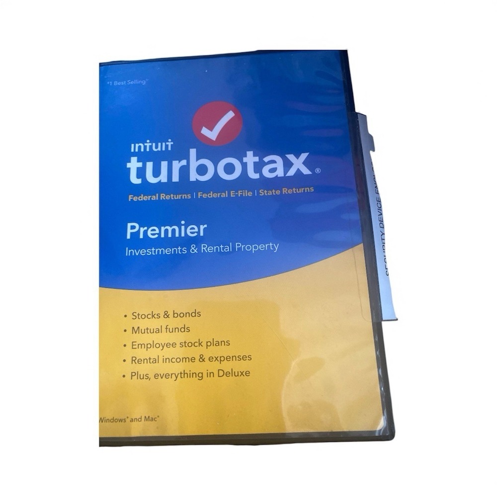 Turbo Tax 2018 Premier Investments & Rental Property, Fed & State Income